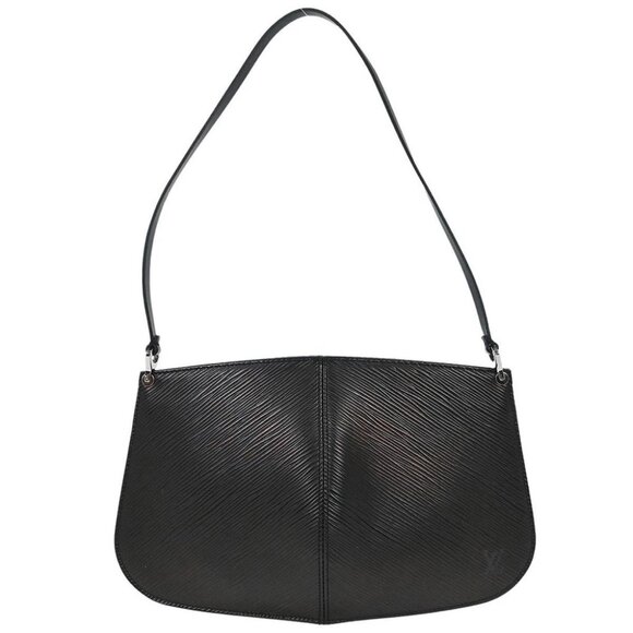 Louis Vuitton Black Epi Pochette Demi-lune Handbag - Picture 1 of 7
